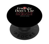 Energia non mentire - Urban Typography Streetwear PopSockets PopGrip Adesivo