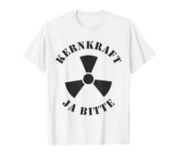 Energia Nucleare Sì Please PRO Supporto per l'energia Nucleare Maglietta