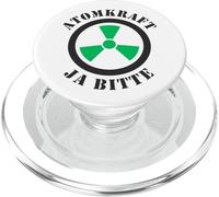Energia nucleare Sì Please Pro Supporto per l'energia nucleare PopSockets PopGrip per MagSafe