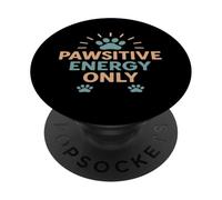 Energia passiva Solo amante dei cani positivo PopSockets PopGrip Adesivo