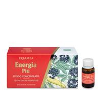 Energia Più Fluido Concentrato 12 Flaconcini Ginseng Eleuterococco Erbamea