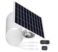Energia sostenibile Fonti di pannello solare adatte per serie di telecamere ininterrotte 8W IP66 Resistente all'acqua Circuiti sicuri Soluzione di alimentazione sostenibile