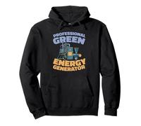 Energia Verde Biocombustibili - Tecnico della Biomassa Felpa con Cappuccio