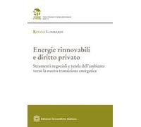 Energie rinnovabili e diritto privato. Strumenti negoziali e tutela dell'ambiente verso la nuova transizione energetica