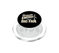 Energie rinnovabili I'm A Big Fan Wind Turbine Pun PopSockets PopGrip per MagSafe