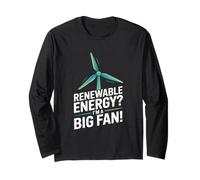 Energie rinnovabili? Sono Una Grande Dichiarazione di Fan Maglia a Manica