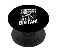Energie rinnovabili? Sono una grande dichiarazione di fan PopSockets PopGrip Adesivo