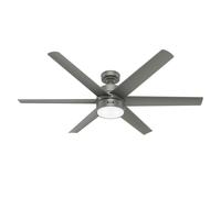 Energieeffizient Dc Ventilatore Con LED Luce & Telecomando Solaria 152cm [EEK: Inaditato]