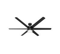 Energieeffizient Dc Ventilatore Con LED Luce & Telecomando Solaria 183cm [EEK: Inaditato]