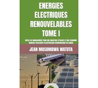 ENERGIES ELECTRIQUES RENOUVELLABLES TOME I: OUTILS DE MANAGEMENT POUR UNE INDUSTRIE EFFICACE ET UNE ECONOMIE AGRICOLE RESILIENTE EN REPUBLIQUE DEMOCRATIQUE DU CONGO