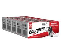 Energizer 123 Batteria Litio EL123AP 3V Set Da 50
