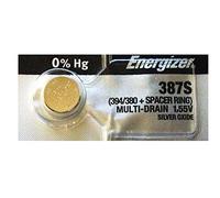 Energizer 387S Low-Drain 1.55V Silver-Oxide Button Cell Battery