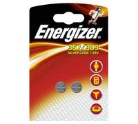 Energizer 635995-2 batterie per orologio, in ossido di argento, 357/303, 1,55 V, confezione da 2