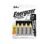 Energizer Pile Std - Alcaline Stilo, 4 Pezzi