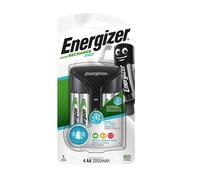 Energizer Accu Ricarica Pro Caricabatterie Per AAA Aa Con 4 Batterie 2000mAh New