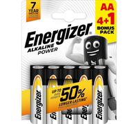 Energizer Alkaline Power batterie alcaline AA LR6 5 unità