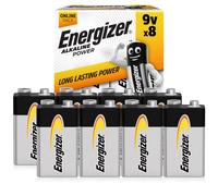 Energizer Alkaline Power Pila - Batteria 9V Alcaline (Confezione da 8) - potenza