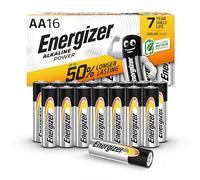 Energizer Batterie Alcaline AA, Pile Alkaline Power, potenza di lunga durata su i tuoi dispositivi preferiti, confezione da 16
