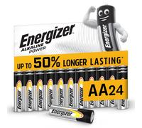 Energizer Alkaline Power - Pile AA (Confezione da 24) Batterie Alcaline 1,5V - p