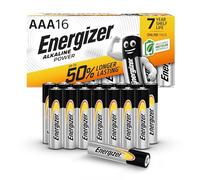 Energizer Batterie Alcaline AAA, Pile Alkaline Power, potenza di lunga durata su i tuoi dispositivi preferiti, confezione da 16