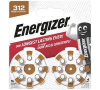 Energizer Batteria per apparecchi acustici, misura 13, confezione da 16