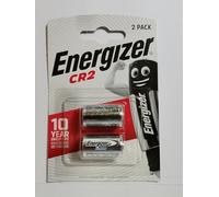 ENERGIZER PILAS LITIO CR2 Batterie al Litio, Confezione da 2, Argento