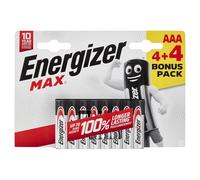 E303328000 Energizer Max E92 BP 8 4+4 gratis