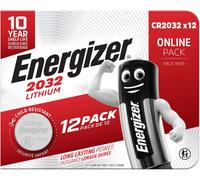 Energizer Batterie a Bottone CR2032, Pile Alkaline Power, confezione da 12