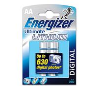 Energizer - Batterie al litio Mignon AA L91, confezione da 2 pezzi