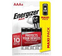 ENERGIZER - Batterie Alcaline Energizer Max Aaa / Lr3, Confezione Da 8
