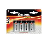 Energizer E93BP-4 - Batteria per uso domestico, tipo C, alcalina, 1,5 V, batterie (batteria monouso, C, alcalina, cilindrica, 1,5 V, 4 pezzi)
