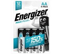 EN MP 4XAA - Max Plus, batteria alcalina, AA (batteria stilo), confezione da
