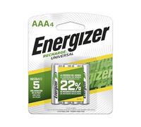 Energizer Batterie ricaricabili Power Plus AAA, confezione da 4