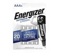 Energizer blister 4 batterie AAA - L92 mini stilo al litio - EN002