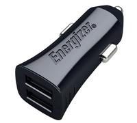 Energizer - Caricabatteria da auto da 17 W - 2 porte USB-A - Caricabatterie per accendisigari - Design sottile e compatto - Nero