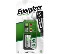 Energizer Caricabatterie + 2 Stilo Power Plus Energizer Materiale elettrico e il