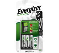 Energizer Maxi Caricabatterie + 4x AA 2000 mAh Batteria Ricarica Accu Maxi E3...