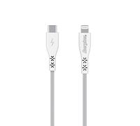 Energizer - Cavo Lightning/USB-C da 1,2 m - Cavo di ricarica per iPhone, iPad, iPod - Ultra solido - Garantito a vita Bianco
