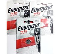 ENERGIZER Confezione da 3 blister da 1 batteria al litio CR 1620