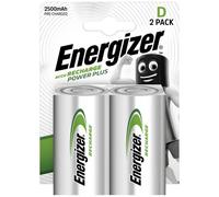 Energizer E300322002 Power Plus HR20 Batteria ricaricabile Torcia (D) NiMH 2500