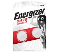 Energizer - E300830300 - Micropila CR2430 - 3V - a pastiglia - Lithium - Energizer - blister 2 pezzi - 89499 - Conf. da 1 Pz. - E300830300