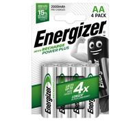 EN RPP 4X2000 - Batteria NiMh, AA (stilo), 2000 mAh, confezione da 4 pezzi