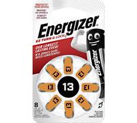 Energizer E301431600 Batteria a bottone ZA 13 1.4 V 8 pz. 280 mAh Zinco-aria He