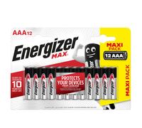 Energizer - E301530400 - Pila ministilo AAA - 1,5V - Max alcalina - Energizer - blister 12 pezzi - 89482 - Conf. da 1 Pz. - E301530400