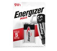 Energizer - E301531800 - Pila Transistor - 9V - Max - Energizer - blister 1 pezzo - 89486 - Conf. da 1 Pz.