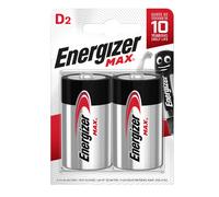 Energizer - E301533400 - Pila torcia - D - LR20 - Max - Energizer - blister 2 pezzi - 89485 - Conf. da 1 Pz. - E301533400