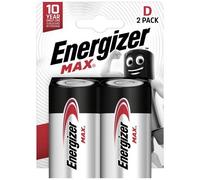 Energizer E302306800 Max LR20 Batteria Torcia (D) Alcalina/manganese 1.5 V 2 pz