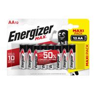 Energizer - E303324905 - Pila stilo AA - 1,5V - Max alcalina - Energizer - blister 12 pezzi - 89479 - Conf. da 1 Pz. - E303324905