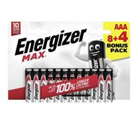 Energizer E303340900 Max Batteria Ministilo (AAA) Alcalina/manganese 1.5 V 12 p