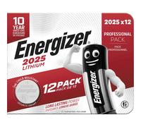 Energizer E303693000 Batteria a bottone CR 2025 3 V 12 pz. 163 mAh Litio
